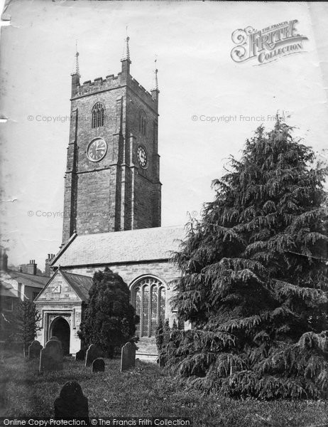 Photo of Tavistock, St Eustachius Church c.1875