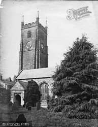 St Eustachius Church c.1875, Tavistock