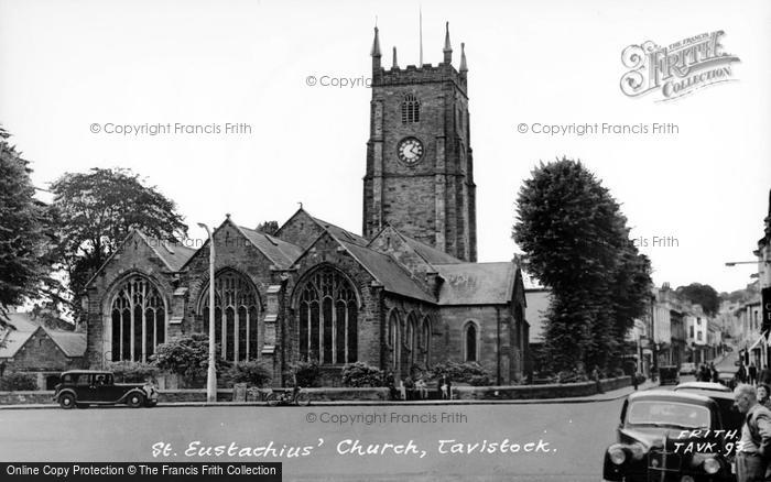 Photo of Tavistock, St Eustachius Church c.1955