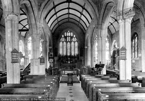 Photo of Tavistock, St Eustachius Church Interior 1922