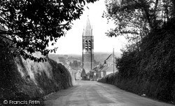 St Mary's Catholic Church c.1955, Tavistock