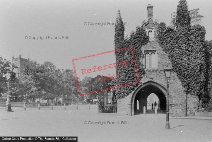 Photo of Tavistock, The Abbey Arch And Church 1890
