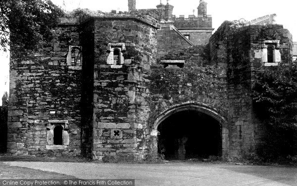 Photo of Tavistock, The Monastery, Betsy Grimbald's Tower c.1955