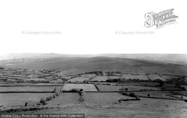 Photo of Tavistock, The Moors c.1960