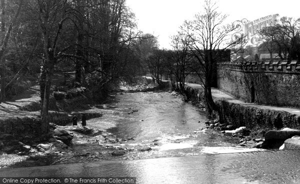 Photo of Tavistock, The River Tavy c.1955