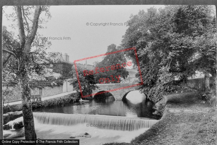 Photo of Tavistock, The Weir And Bridge 1922