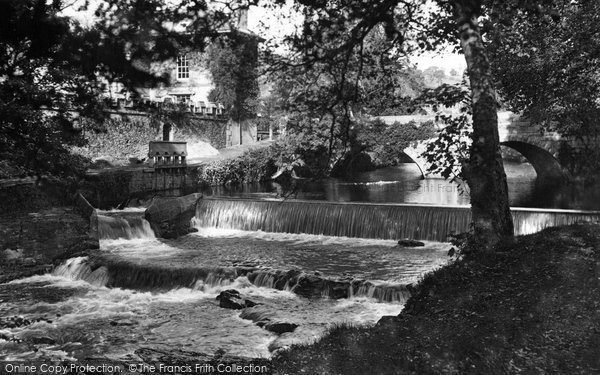 Photo of Tavistock, The Weir And Salmon Ladder 1933