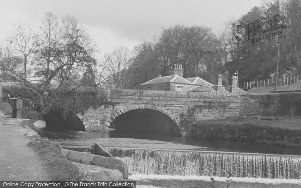 Photo of Tavistock, The Weir c.1955