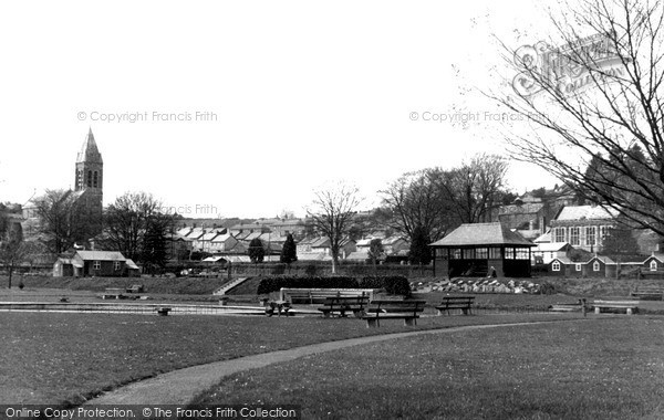 Photo of Tavistock, View From Recreation Ground c.1955