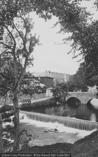 Photo of Tavistock, Weir And Bridge 1922