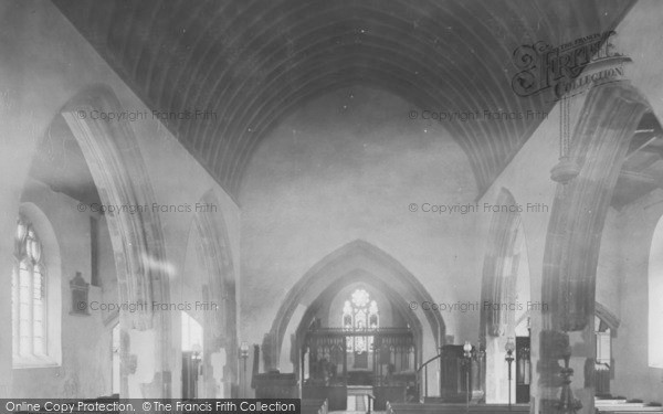 Photo of Tawstock, Church Interior 1890