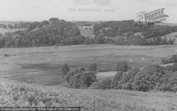 Photo of Tawstock, Tawstock Court From Cooen Hill c.1955