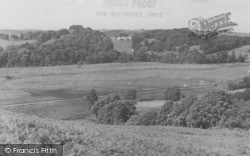 Tawstock Court From Cooen Hill c.1955, Tawstock