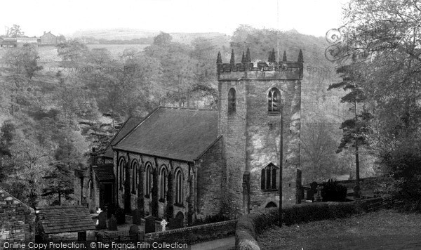Photo of Taxal, St Mary's Church c.1955