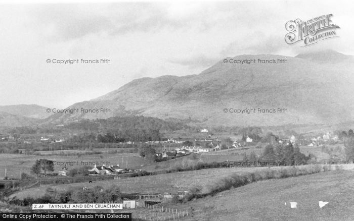 Photo of Taynuilt, And Ben Cruachan c.1960