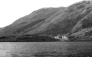 Taynuilt, Bonawe Ferry Crossing, Loch Etive c1955
