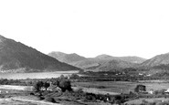 Taynuilt, Loch Etive and Mountains of Glenetive c1955