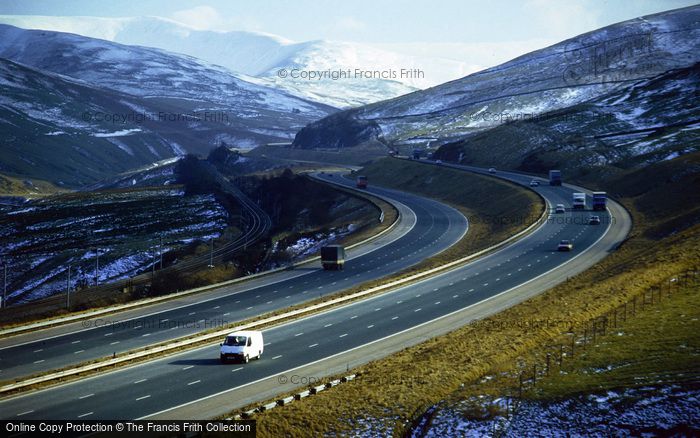 Photo of Tebay, M6 Motorway At Lune Gap c.1995