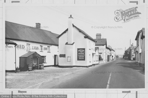 Photo of Tedburn St Mary, The Red Lion c.1955