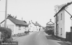 The Village c.1955, Tedburn St Mary