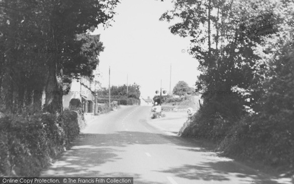Photo of Tedburn St Mary, The Village c.1955
