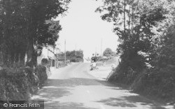 The Village c.1955, Tedburn St Mary
