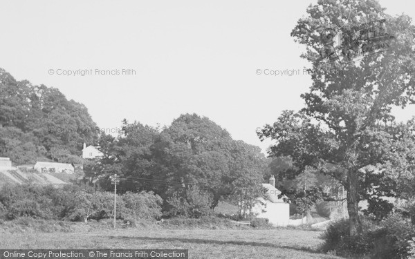 Photo of Tedburn St Mary, The Village c.1955