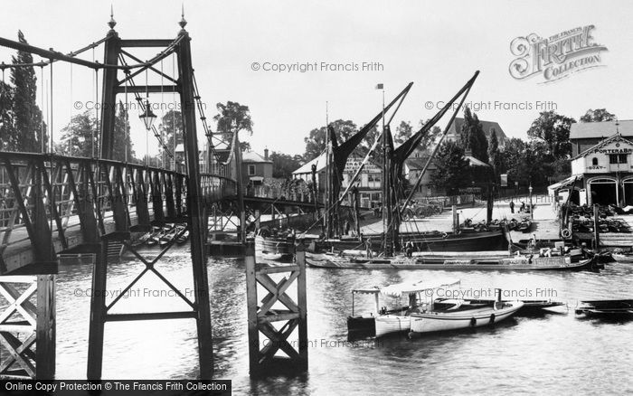Photo of Teddington, Bridge 1899