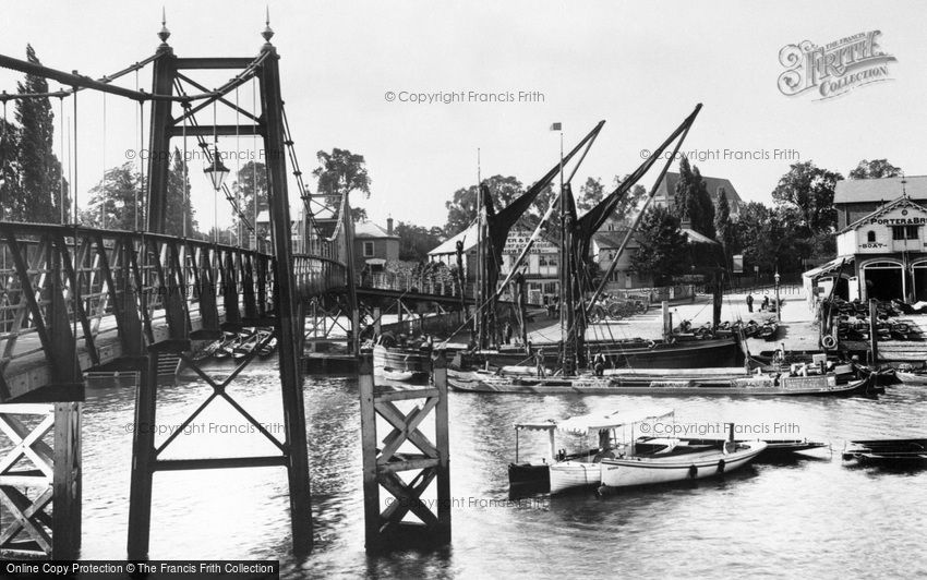 Teddington, Bridge 1899