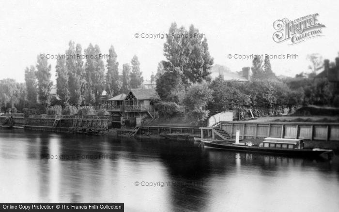 Photo of Teddington, From The Lock 1890