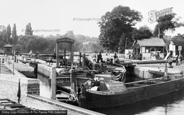 Photo of Teddington, In The Lock 1899