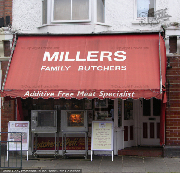 Photo of Teddington, Millers Butchers, Waldegrave Road 2005