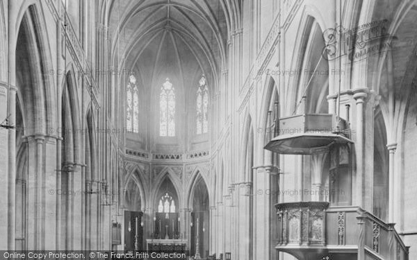 Photo of Teddington, St Alban's Church, Nave 1899