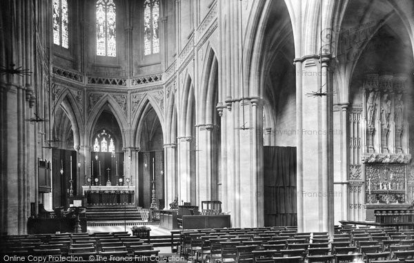 Photo of Teddington, St Alban's Church, The Interior 1899