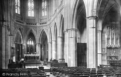 St Alban's Church, The Interior 1899, Teddington