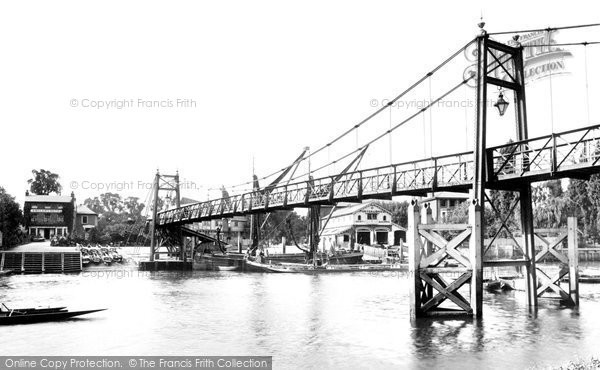 Photo of Teddington, The Bridge 1899