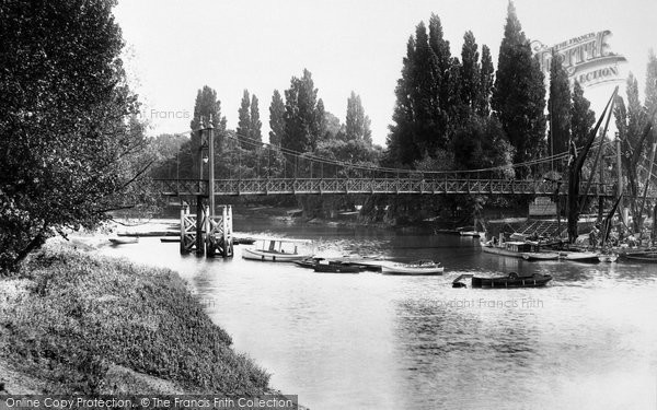 Photo of Teddington, The Bridge 1899