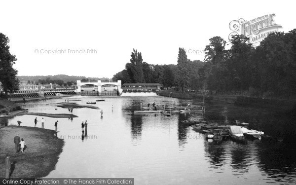 Photo of Teddington, The River Thames c.1955