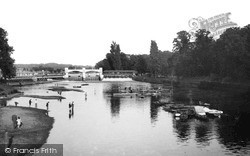 The River Thames c.1955, Teddington