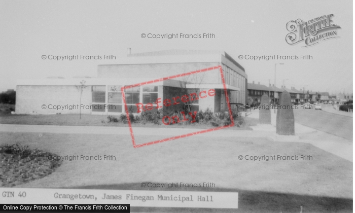 Photo of Teesville, James Finegan Municipal Hall c.1960