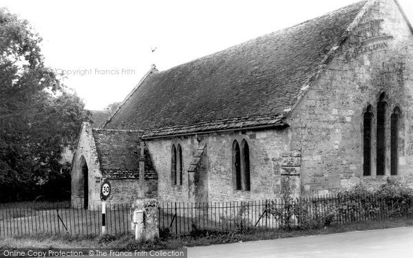Photo of Teffont, St Edward's Church c.1960