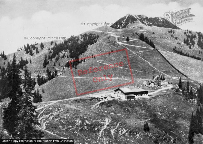 Photo of Tegernsee, Walberghaus, The Chapel And Summit c.1935