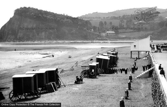 Photo of Teignmouth, Bathing Huts 1910