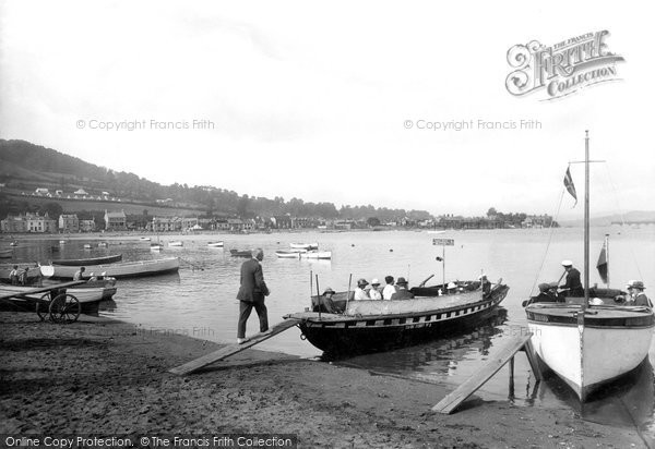 Photo of Teignmouth, Boarding The Ferry 1922
