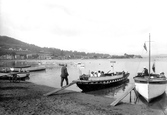 Boarding The Ferry 1922, Teignmouth