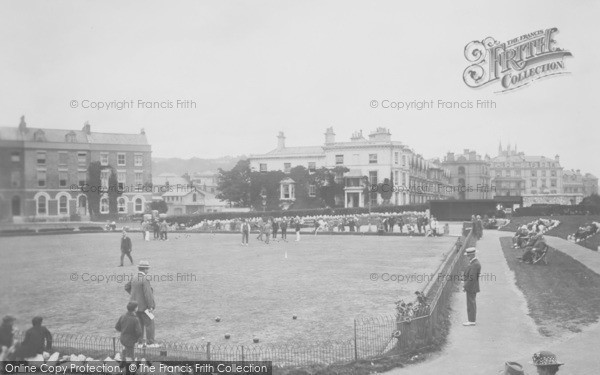 Photo of Teignmouth, Bowling Green 1922