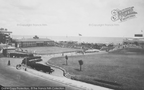 Photo of Teignmouth, Bowling Green And Front 1934