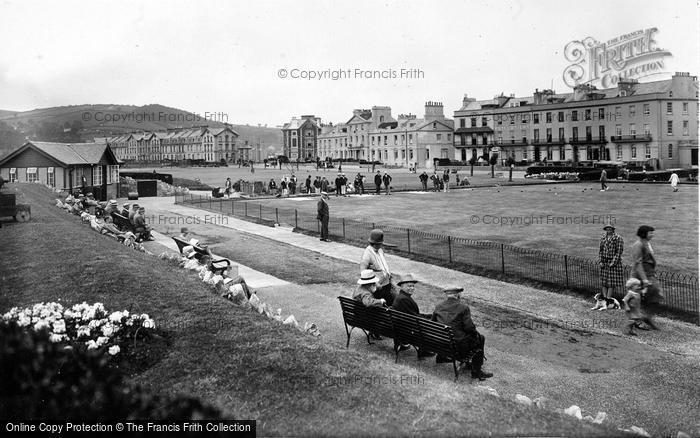 Photo of Teignmouth, Bowling Green And The Den 1930