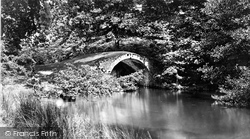 Bridge On Lower Lake c.1874, Teignmouth