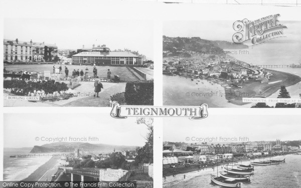 Photo of Teignmouth, Composite c.1950